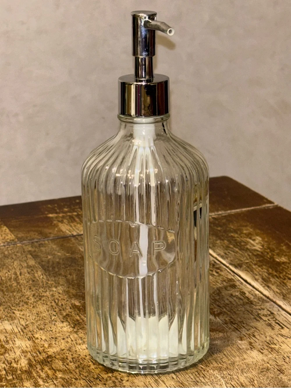 Beautiful, Glass, Soap Despenser